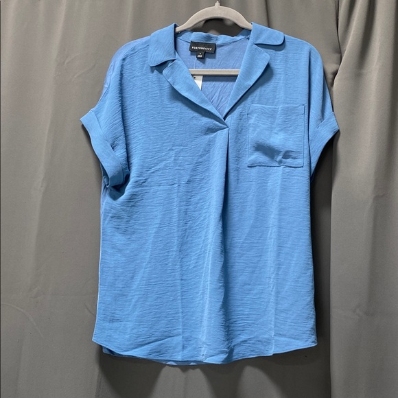 FORTUNE + IVY Gina Collared Blouse - S - Picture 5 of 10